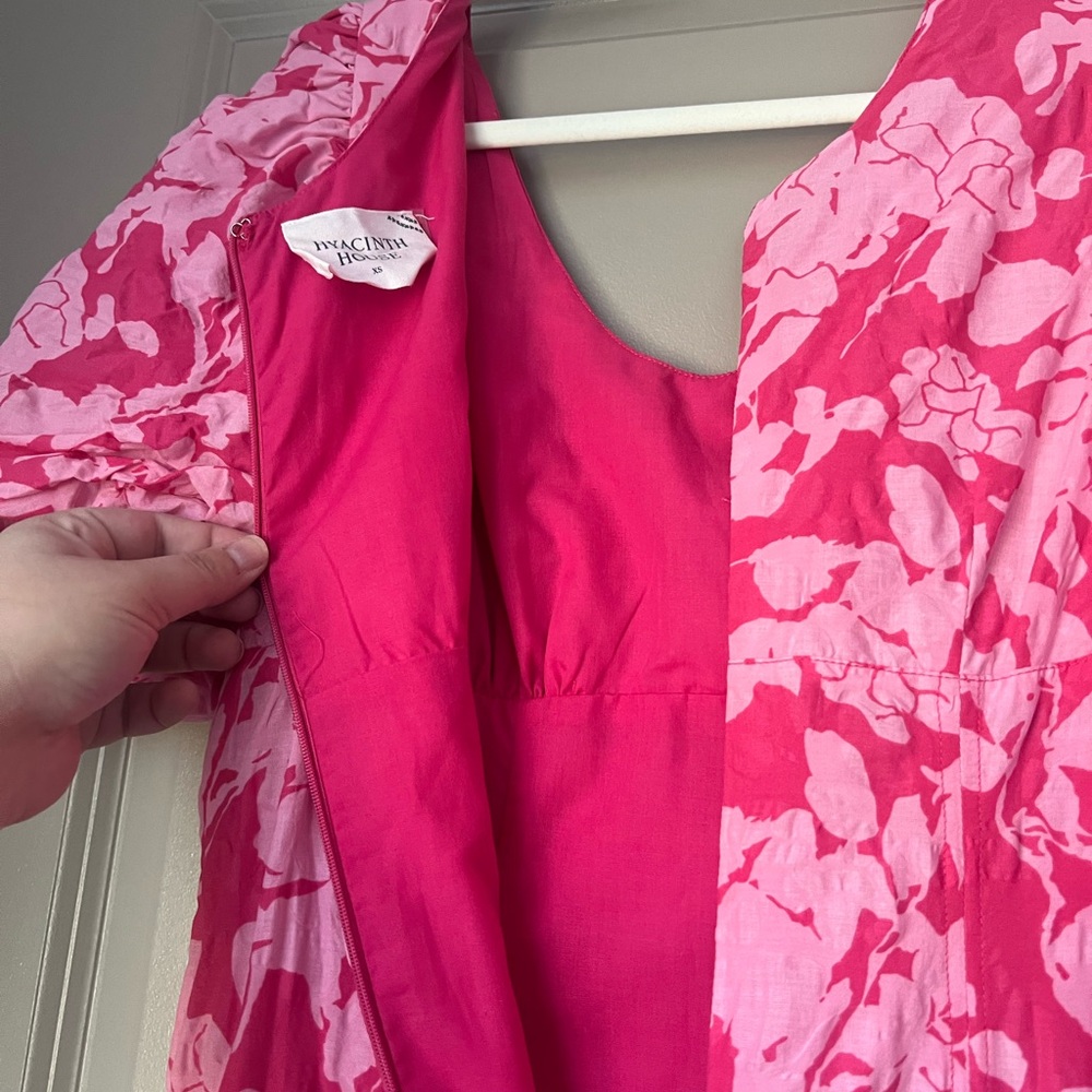 HYACINTH HOUSE Pink Floral Empire Ella Maxi Dress - Picture 14 of 15